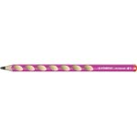 Stabilo lot de 5 crayons graphite easygraph b droitier rose Stabilo lot de 5 crayons graphite easygraph b droitier rose