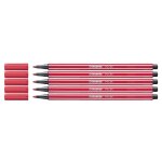 Stabilo lot de 5 feutres de dessin pen 68 pointe moyenne 1 mm rouge foncé Stabilo lot de 5 feutres de dessin pen 68 pointe moyenne 1 mm rouge foncé