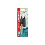 Stabilo blister stylo plume grow - bleu myrtille / bois de h�tre