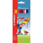 Stabilo crayon de couleur color 24 crayons en etui cartonn� 5 unit�(s)