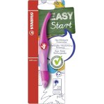 Stabilo easy stylo ergonomique pour droitier rose foncé / clair cartouche d'encre bleue effaçable Stabilo easy stylo ergonomique pour droitier rose foncé / clair cartouche d'encre bleue effaçable