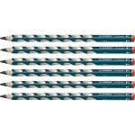 Stabilo easygraph lot de 6 crayons de papier ergonomiques hb