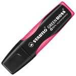 Stabilo green boss marqueur pointe biseaut�e rose