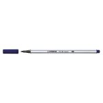 Stabilo pen 68 brush marcatore medio blu 1 pz