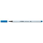 Stabilo pen 68 brush stylo - feutre bleu