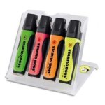 Stabilo pochette de 4 surligneurs ink jet boss executive assortis de 73 / 4 - 1