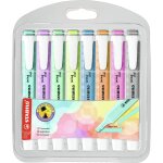 Stabilo pochette de 8 surligneurs swing cool pastel