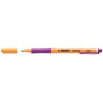 Stabilo roller a encre gel pointvisco trac� 0, 5mm lilas