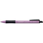 Stabilo stylo a bille r�tractable pointball naturecolors mauve glycine ecriture bleue