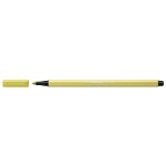 Stabilo stylo feutre pen 68, jaune moutarde