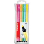 Stabilo stylos feutres pen 68, tui plastique de 20 pieces