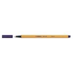 Stabilo stylo feutre point 88 bleu nuit, pointe fine 88 / 22