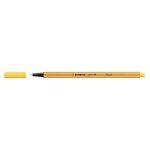 Stabilo stylo feutre point 88 jaune, pointe fine 88 / 44