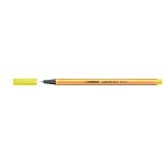 Stabilo stylo - feutre point 88 pointe fine 0, 4 mm jaune fluo