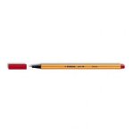 Stabilo stylo feutre point 88 rouge, pointe fine 88 / 40