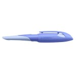 Stabilo stylo plume - easybirdy - edition pastel bleu / azur - gaucher
