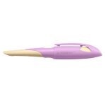 Stabilo stylo plume - easybirdy - edition pastel rose / abricot - gaucher