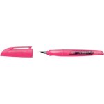 Stabilo stylo plume easybuddy fluo m, pour droitiers, rose