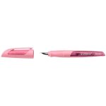 Stabilo stylo plume easybuddy m, droitiers, rose