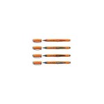 Stabilo - stylo roller encre bionic worker medium, etui de 4