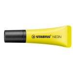 Stabilo surligneur tampon boss neon jaune