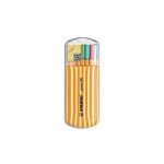 Stabilo z�brui point 88 stylo feutre 0, 4 mm assortis boite de 20