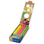Staedtler 140 c4p1 crayon de couleur vert, orange, rose, jaune 4 pi�ce(s)