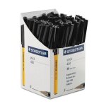 Staedtler 430 f - 9cp5 stick 430 stylo bille pointe fine noir bo�te de 50 (import royaume uni)
