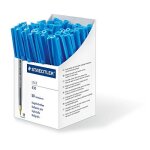 Staedtler 430 m - 3cp5 stick 430 stylo bille pointe moyenne bleu bo�te de 50 (import royaume uni)