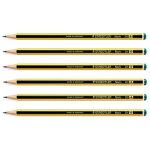 Staedtler lot de 6 crayons papier noris hexagonal mine 2mm 2h a l'unit�