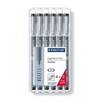 Staedtler etui chevalet 6 feutres noirs pointe calibrée 0, 05 / 0, 1 / 0, 2 / 0, 3 / 0, 5 / 0, 8 - 4 ... Staedtler etui chevalet 6 feutres noirs pointe calibrée 0, 05 / 0, 1 / 0, 2 / 0, 3 / 0, 5 / 0, 8 - 4 ...