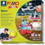 Staedtler fimo kids form&play set  les monstres de l'espace  4 pains pte a modeler 42 g assortis + 1 ...