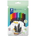 Staedtler fineliner triplus, etui carton de 10