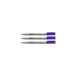 Staedtler - lumocolor - feutre pour r�troprojection - pointe fine - encre soluble bleue lot de 10