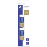 Staedtler mars 526 50 gomme a effacer plastique bleu, blanc 2 pi�ces
