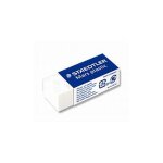 Staedtler mars plastic mini gomme a effacer blanc