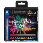 Staedtler pigment arts calligraphy pen stylo - feutre multicolore 12 pi�ce(s)