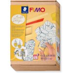 Staedtler set fimo pâte a modeler 4 pains de 25 grammes + 3 cutters + 2 accessoires de modelage & instructions ... Staedtler set fimo pâte a modeler 4 pains de 25 grammes + 3 cutters + 2 accessoires de modelage & instructions ...