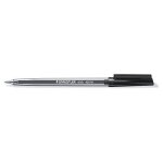 Staedtler stick 430 m - 9 stylo a bille moyen - noir (bo�te de 10)