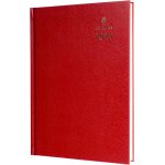 Standard desk agenda 2025 semainier pour professionnels - format a5 - rouge - (35, 15 - 25) - planificateur ...