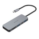 Station d'accueil 7 en 1, double usb - c de transmission de donn�es, lecteur de carte sd tf 4k compatible ...