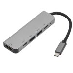 Station d'accueil de type c, hub cinq - en - un, compatible avec hdmi (30hz), chargement pd, usb c, pour ...