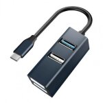 Station d'accueil rigide pour clavier, 4 en 1, usb 3. 0, usb 2. 0, carte tf / sd, largement compatible ...
