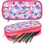 Stiitch etui a stylos de grande capacit� trousse a crayons pour enfants pochette a stylos a double fermeture ...