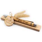 Store stylo �� bille en bois - id��e cadeau pour la f��te des m��res, la f��te des p��res, un anniversaire, ...