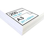 Studio - papier a cartouches a3 pour le dessin - idal pour les applications d'art a sec - 170gsm - a3 ...