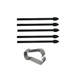 Stylet de remplacement pour ecran tactile, 5 pices pour samsung galaxy note 10 10 +