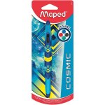 Stylo a bille - 4 couleurs - bleu rouge vert et noir - double pointe - cosmic - maped