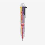 Stylo bille 6 couleurs magic rainbow