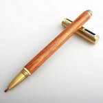 Stylos a bille en bois or rose, pour ecriture, cadeaux promotionnels